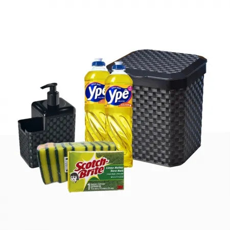 🧽 Kit Esponja Cozinha e Banheiro Scotch-Brite® – 14 Unidades