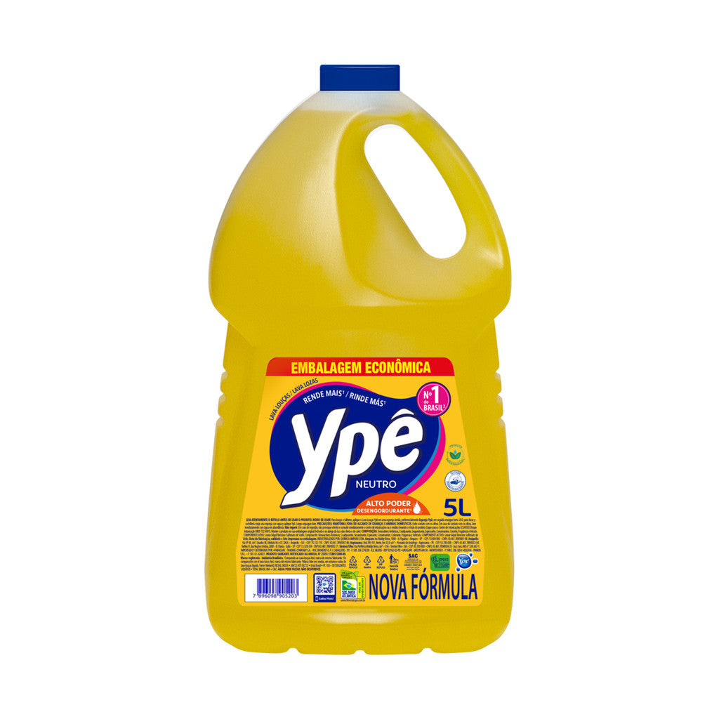 Detergente Líquido Neutro Ypê - 5L