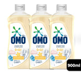 KIT COM 3 UNIDADE Sabão Líquido OMO Lava Roupas finas e Delicadas 900ml